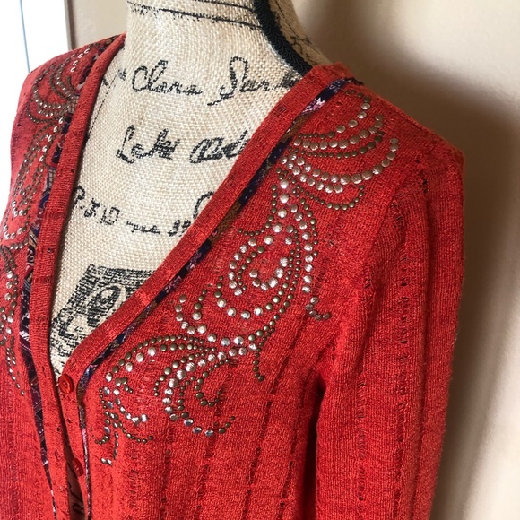 Like new Miss Me button up Sweater - Picture 5 of 7